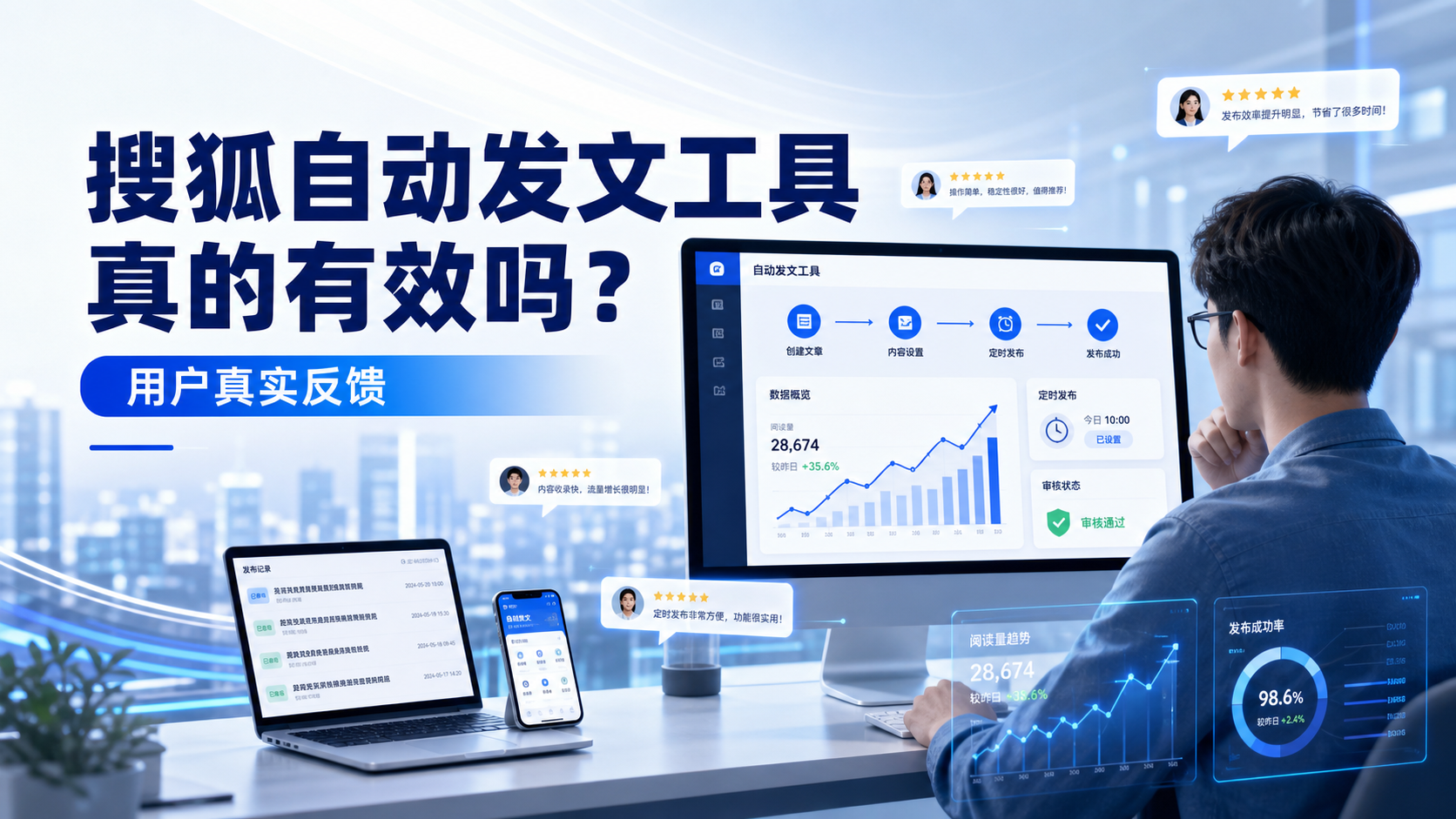 搜狐自动发文工具真的有效吗？澄迈用户的真实反馈